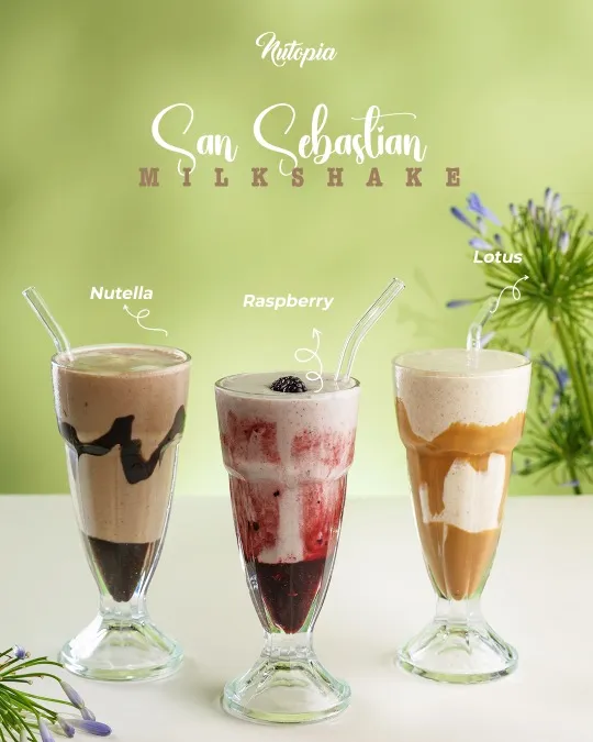 San Sebastian Berries Shake