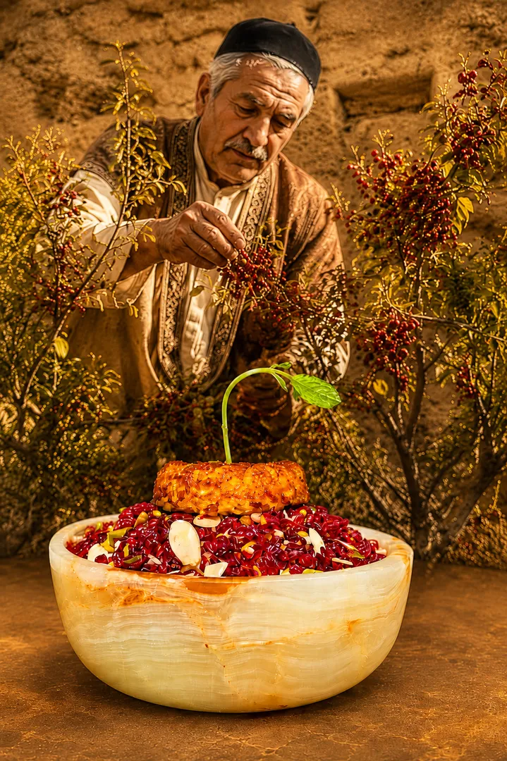 أرز بالزرشك