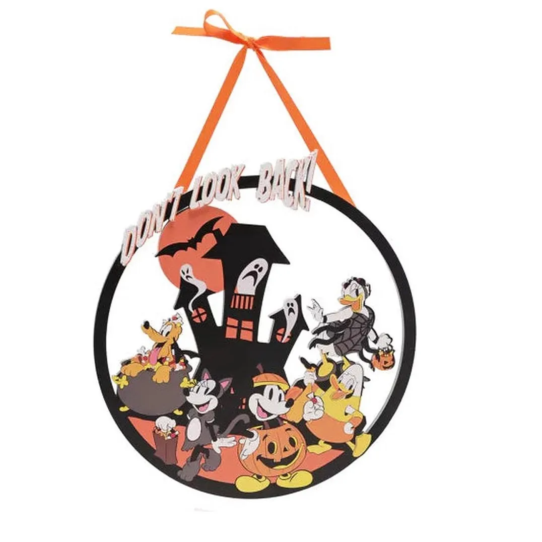 Mickey & Friends Halloween Door Hanger