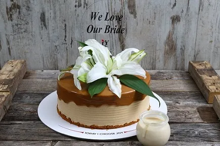 Lotus Bride cake