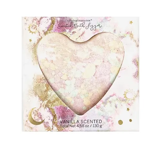 Heart Bath Fizzer - Vanilla Scented