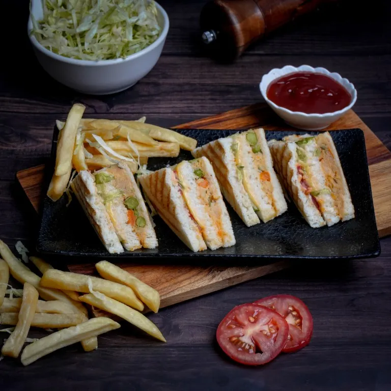 Vegitable Club Sandwich