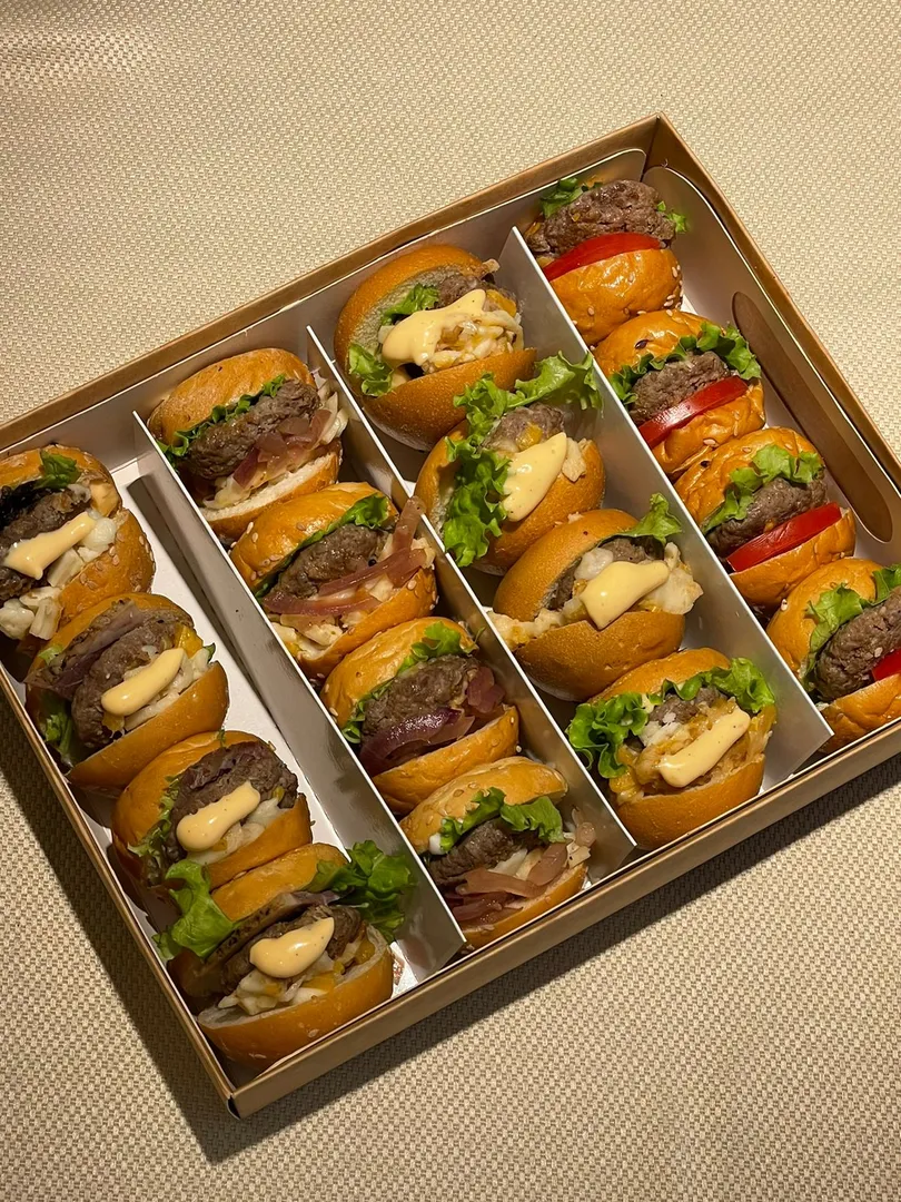 Mini Burger Boxes