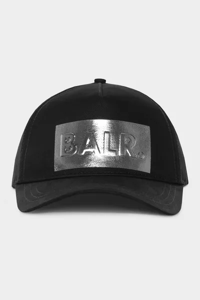 BLACK SILVER CLUB CAP BLACK