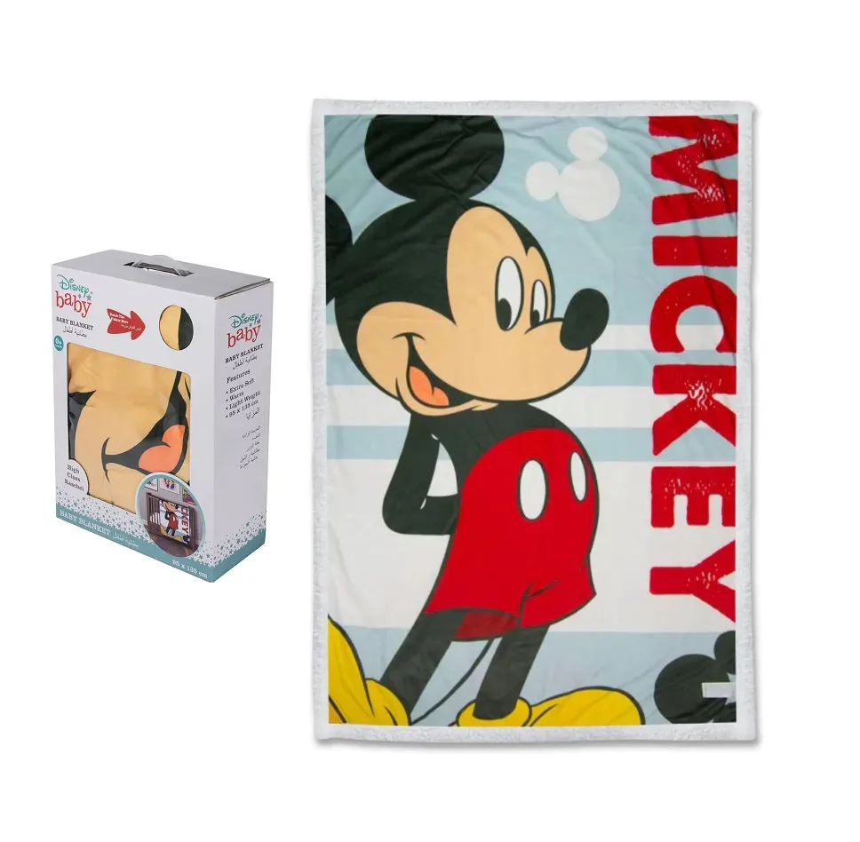 Mickey Mouse Baby Blanket 95 x 135 CM