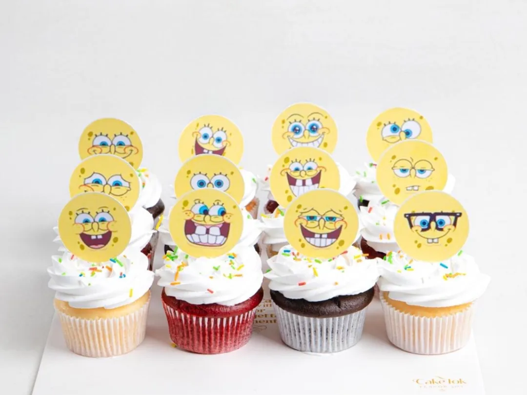Spongpop Cupcakes