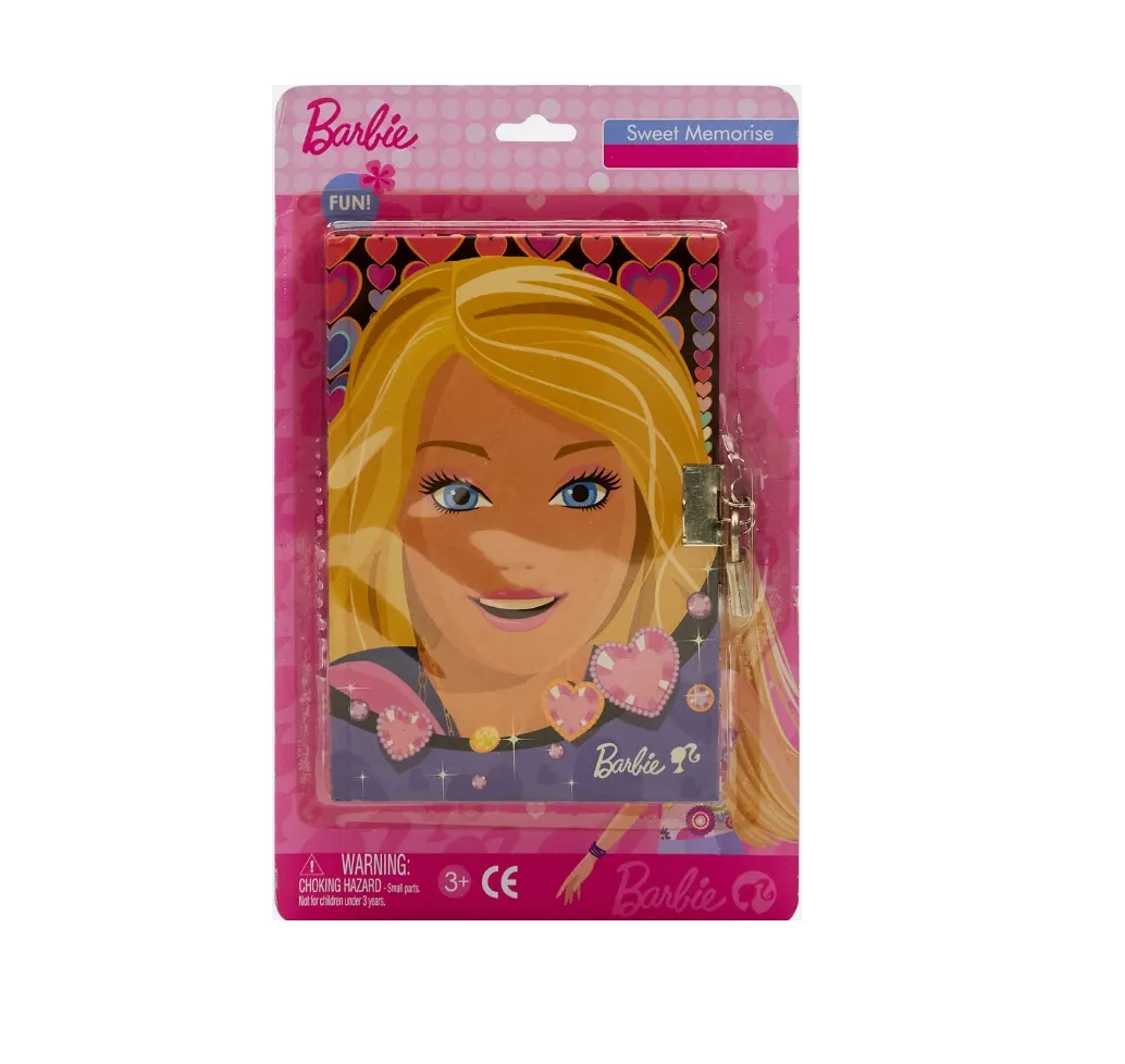 Barbie Diary With Lock
