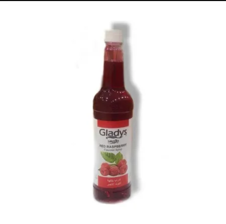 Gladys Red Raspberry Flavored Syrup 750 ml