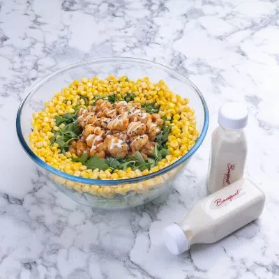 Buffalo Cauliflower Salad