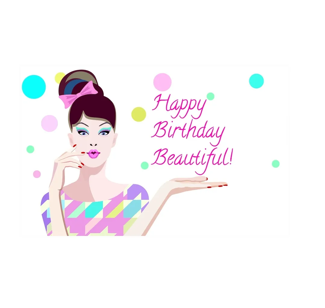 Happy Birthday Beautiful Card