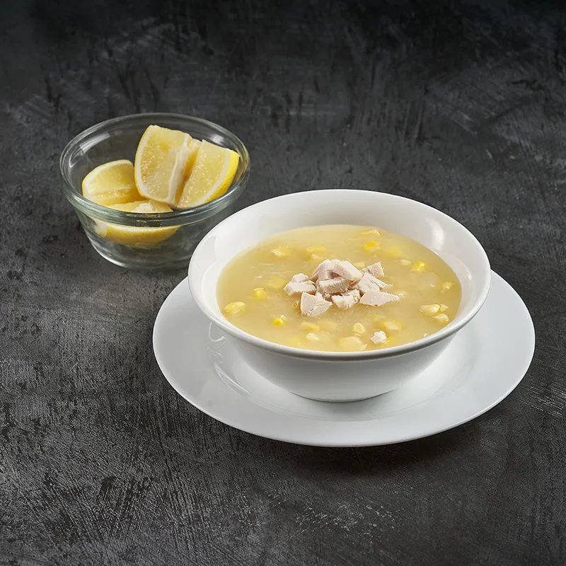 Sweet Corn Chicken Soup