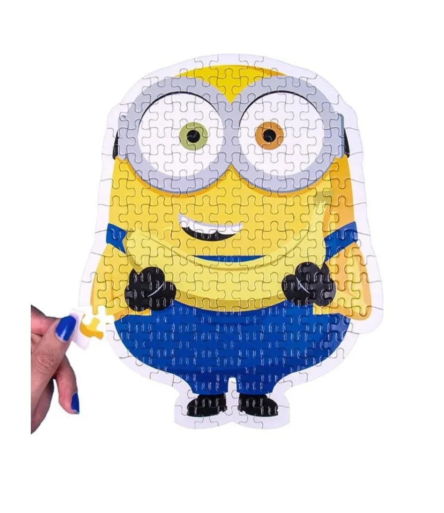 Minions Shaped Jigsaw Puzzle - 150 PCS