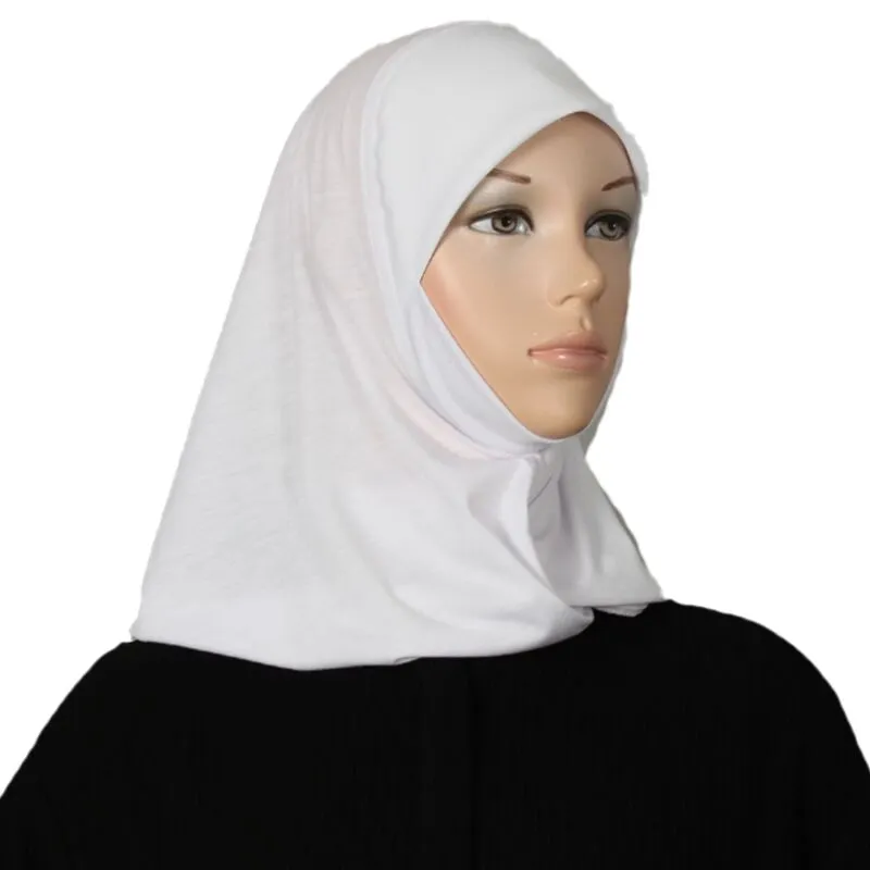 حجاب قطن بكريب مفتوح