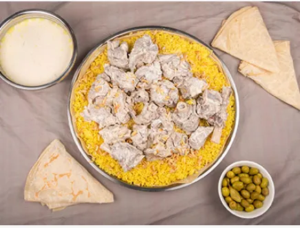 طبق منسف لحم ل 6 أشخاص