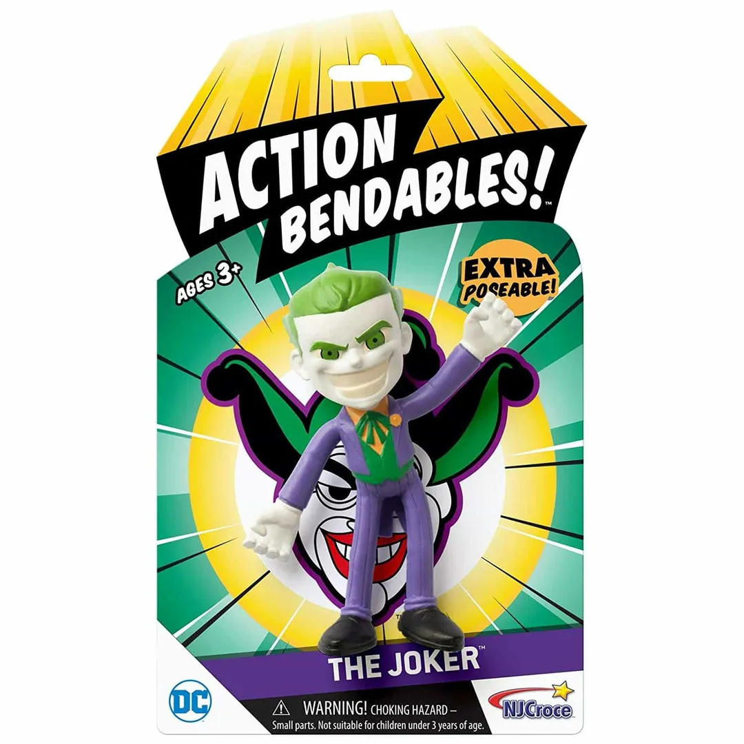 The Joker Bendable Figure - Action Bend-Deez