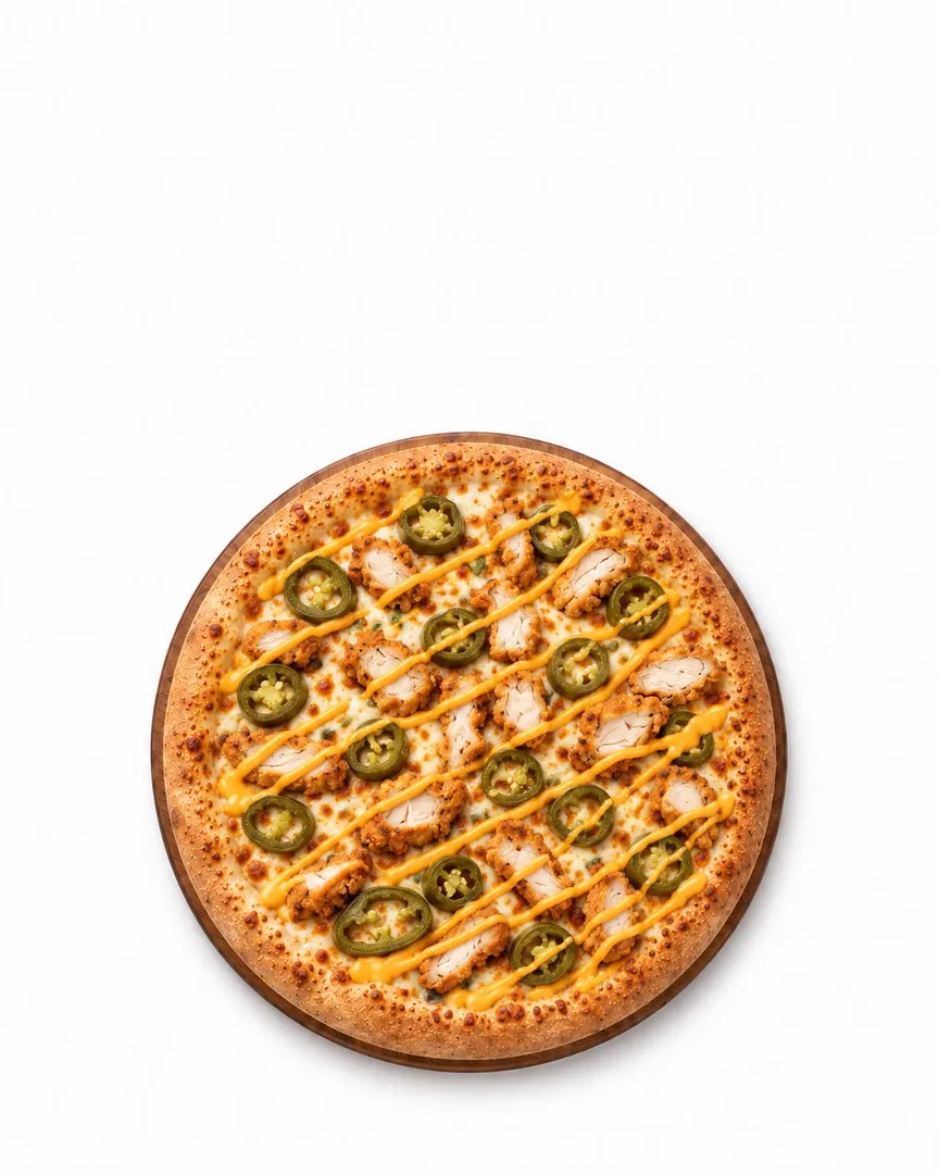 smoke fire crispy pizza