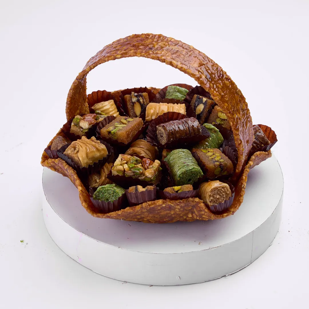 Pistachio Oriental Basket