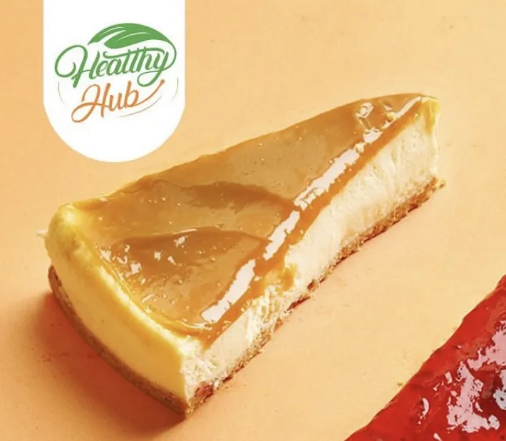 Oat Cheese Cake - Caramel