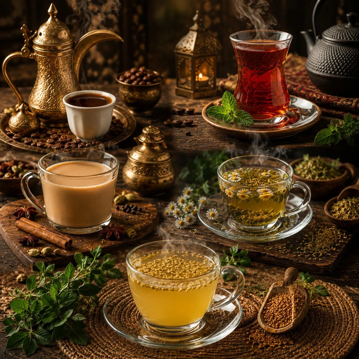المشروبات الساخنه