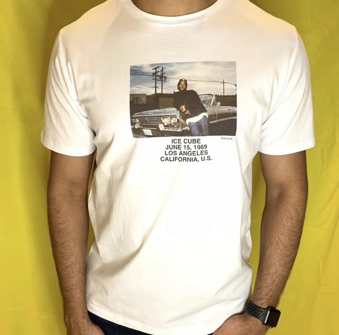 Ice Cube White T-shirt