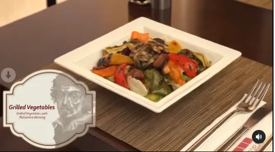 Grilled vegetables