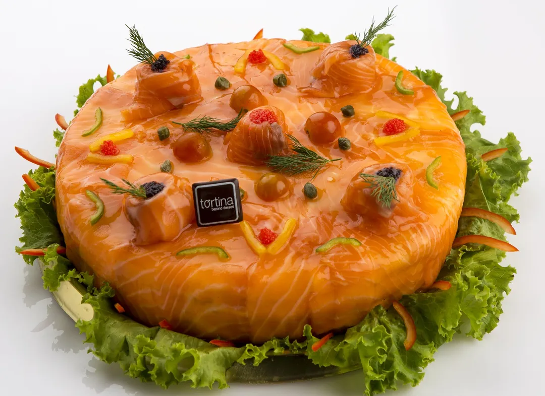 Smoked Salmon 30 cm 