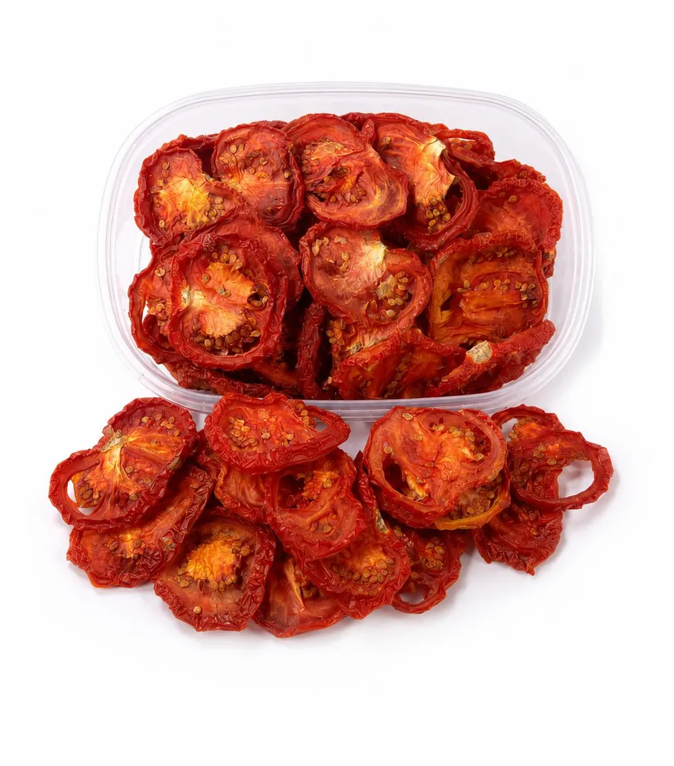 طماط مجفف علب