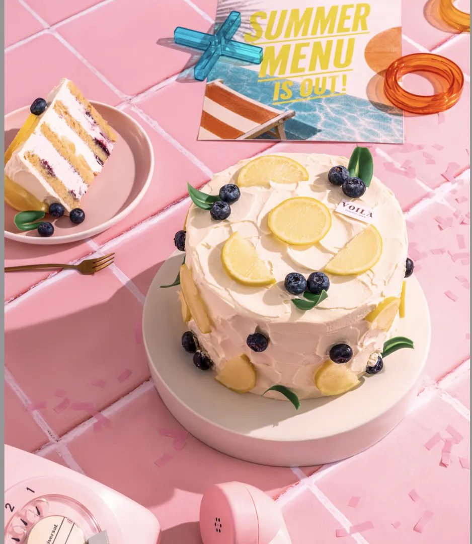 Lemon Berry Cake