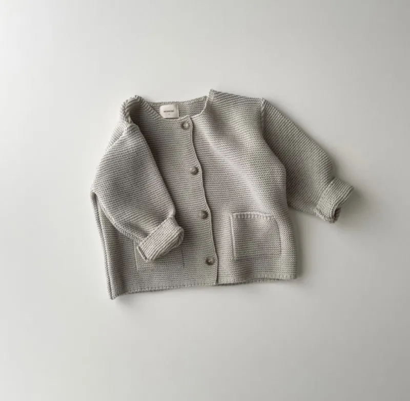 Knit Cardigan- Moss Mint