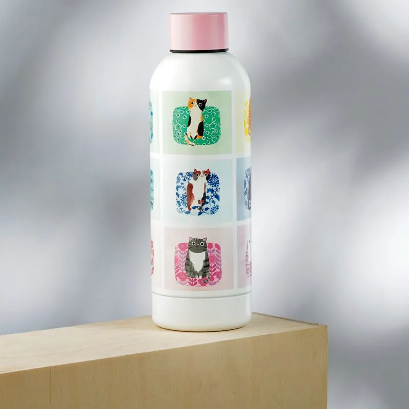Meow Metal Water Bottle