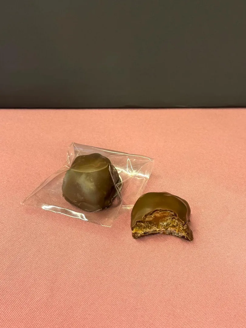 Wafer toffee caramel