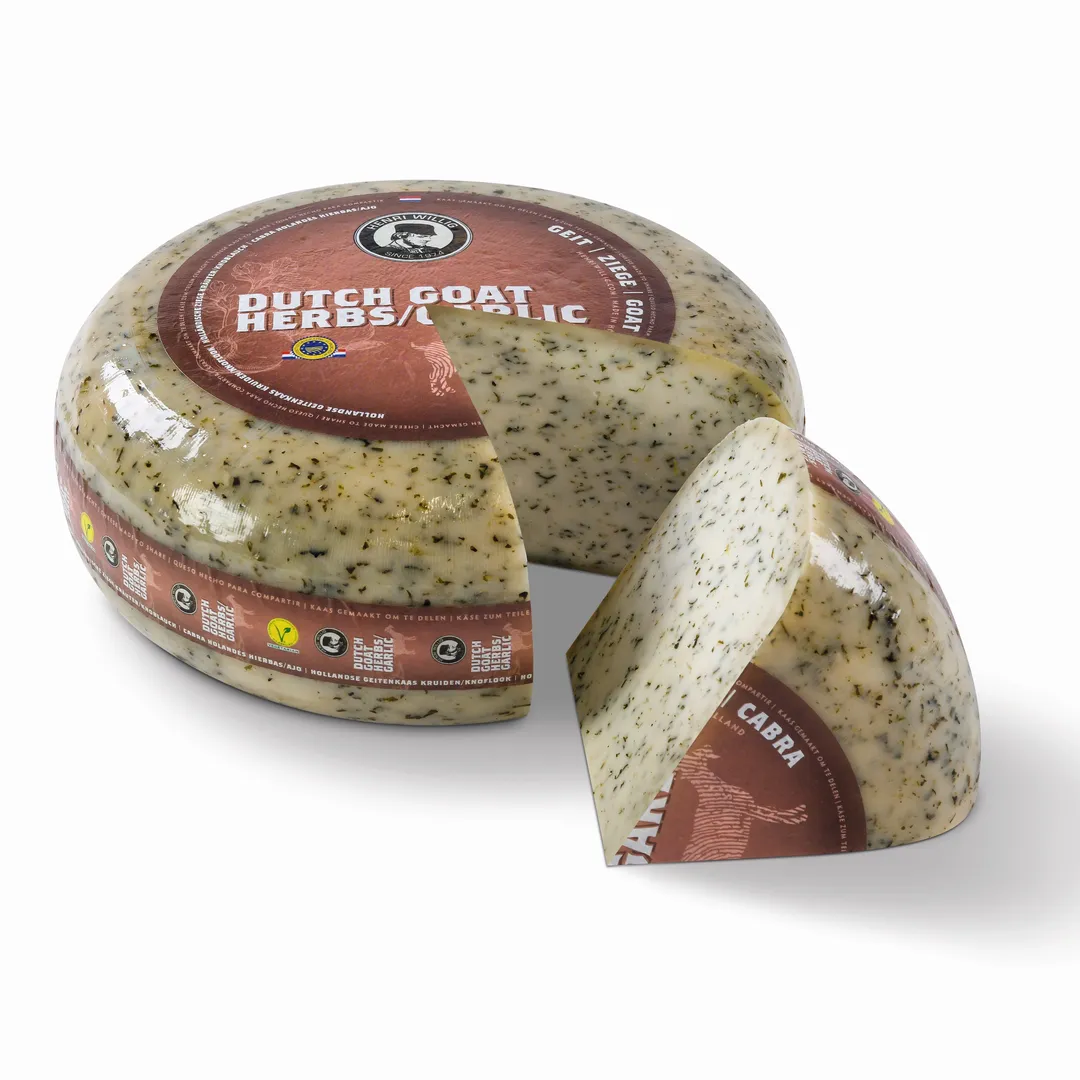 جبن جودا ماعز بالأعشاب والثوم | 1kg- 300gm