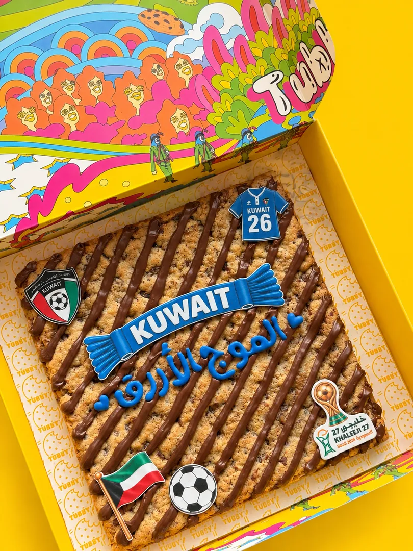 Kuwait team cookie cake