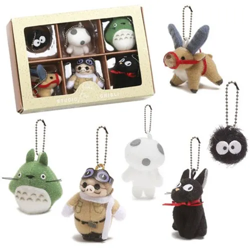 Studio Ghibli Keychain Set