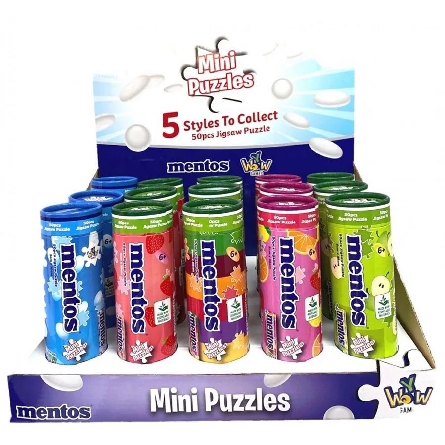 Mentos Mini Puzzle - 50 PCS