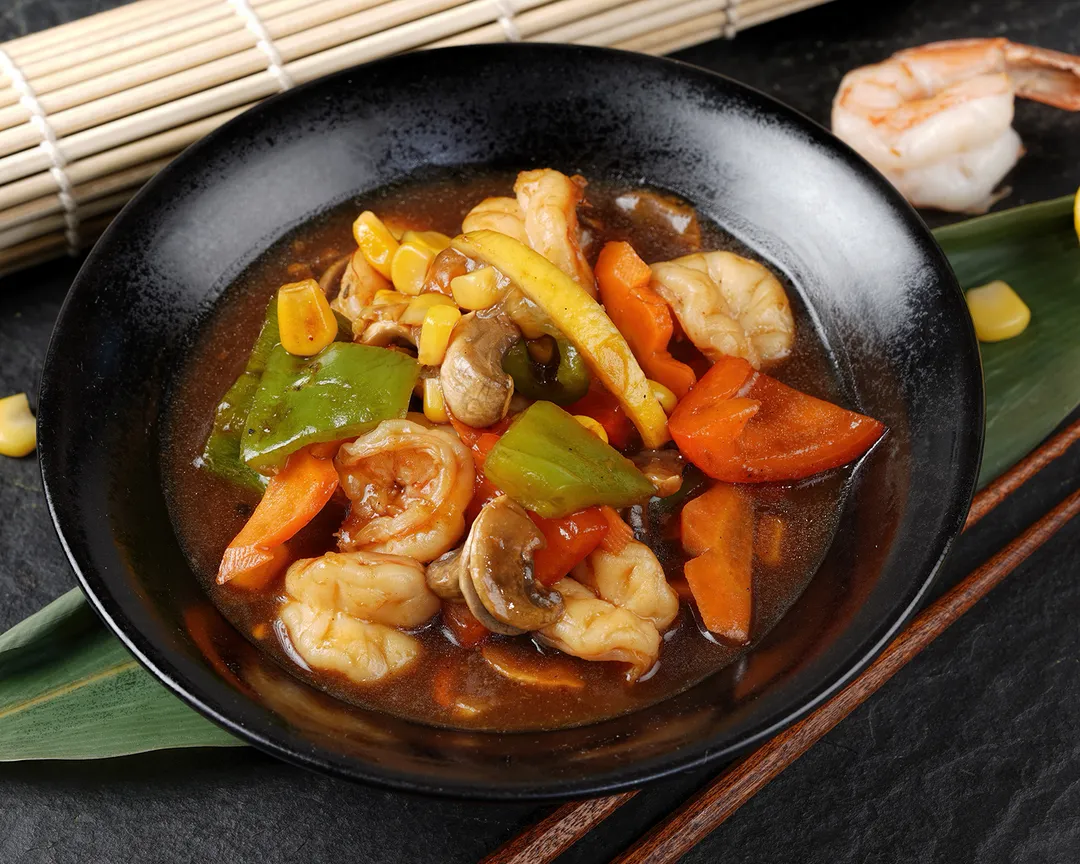 SHRIMP MONGOLIAN