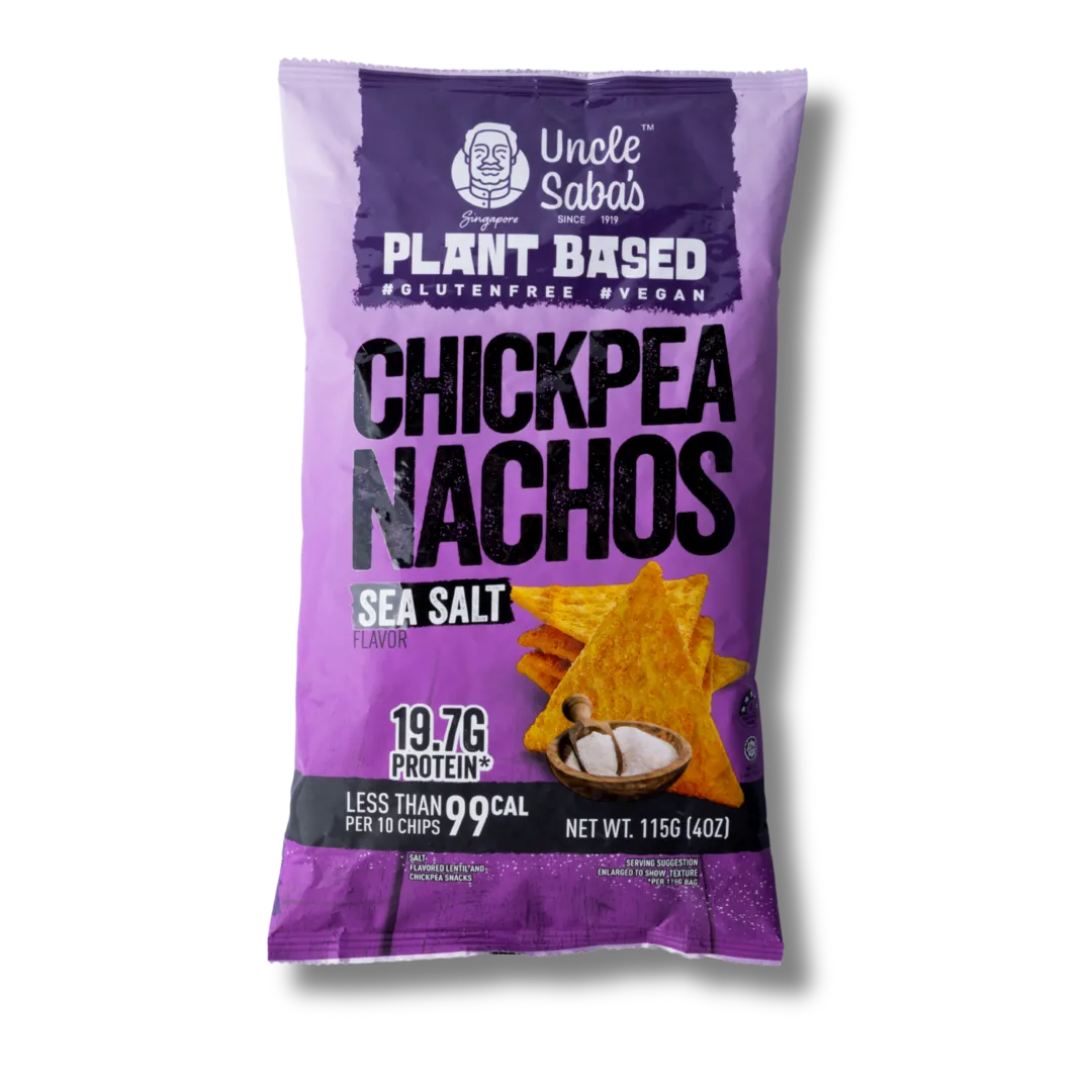 Uncle Saba Sea Salted Chickpea Nachos 115g