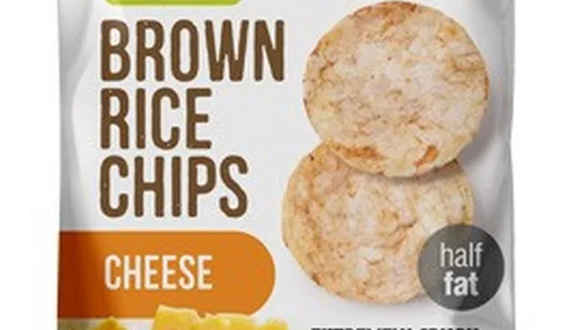 Cheese Brown Rice Chips 25Gm.