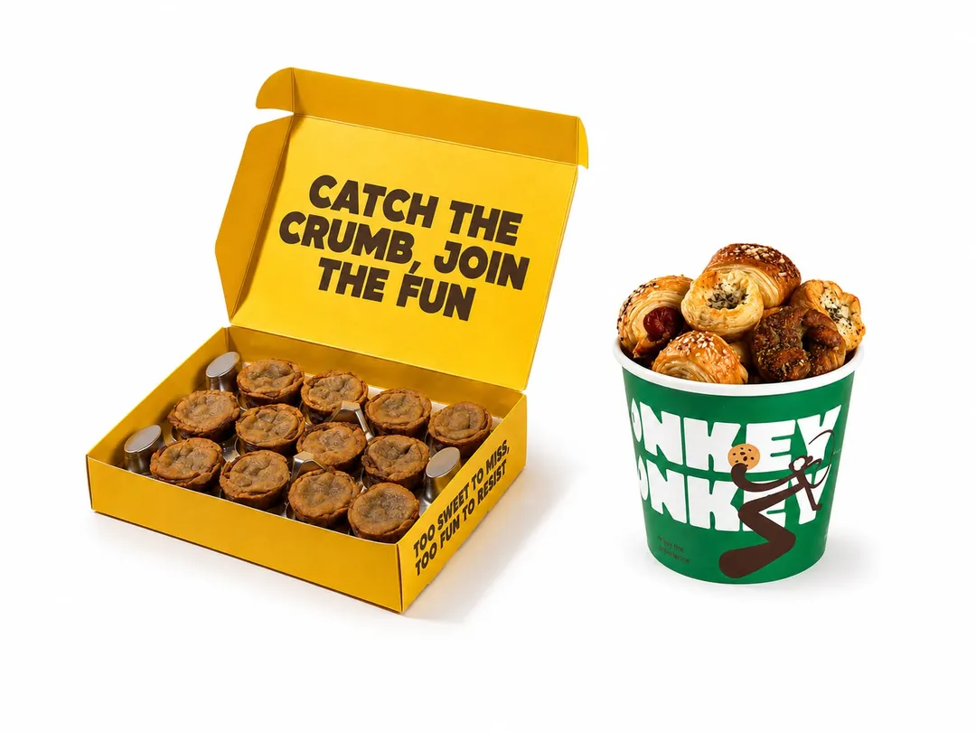 Sweet Is On You and Savory Is On Us.