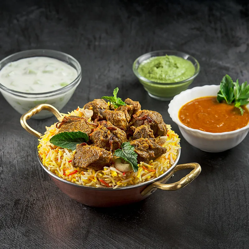 Mutton Biryani (Boneless)