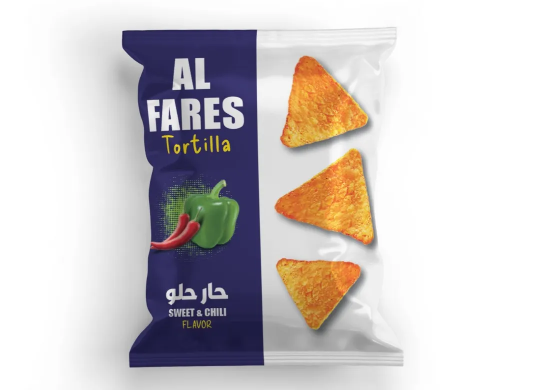 الفارس رقائق الذرة حار حلو 75 جم