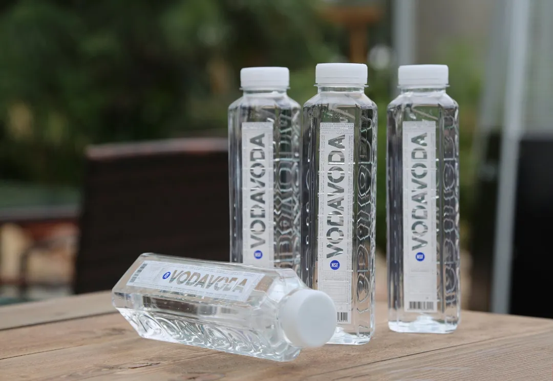 bottled mineral water