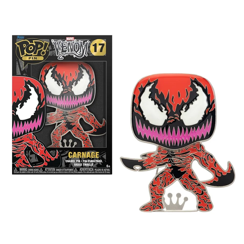 Funko Pop! Pins Marvel Venom - Carnage