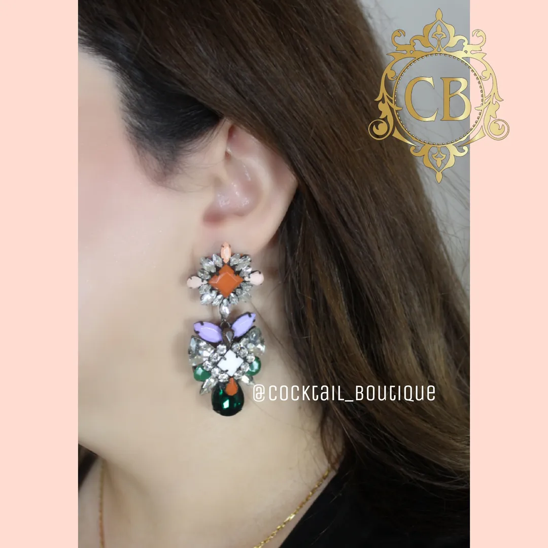 Purple Earrings