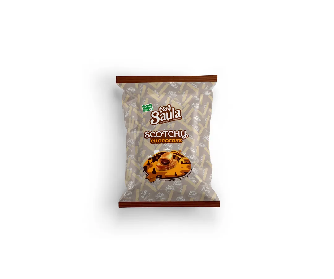 Saula ButterScotch Filled Chocolate - 1 Kilo