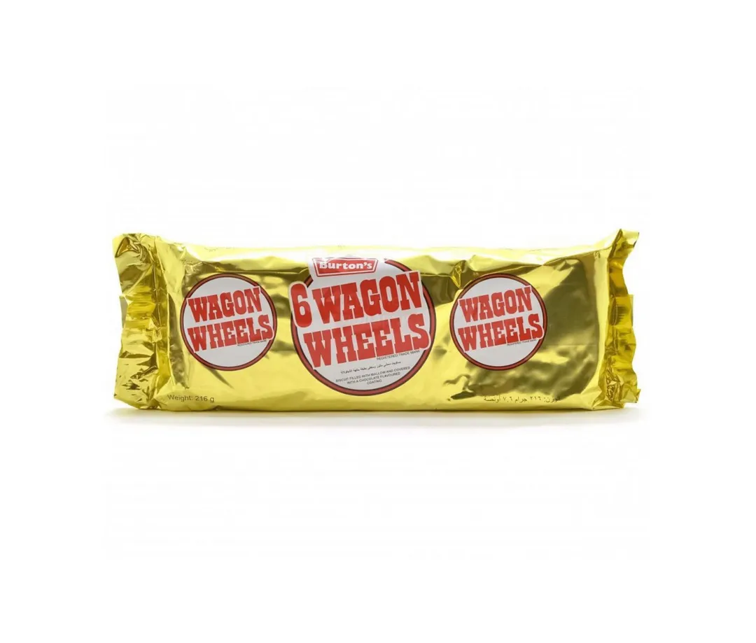 Burton's Wagon Wheels Pie 6 Pieces