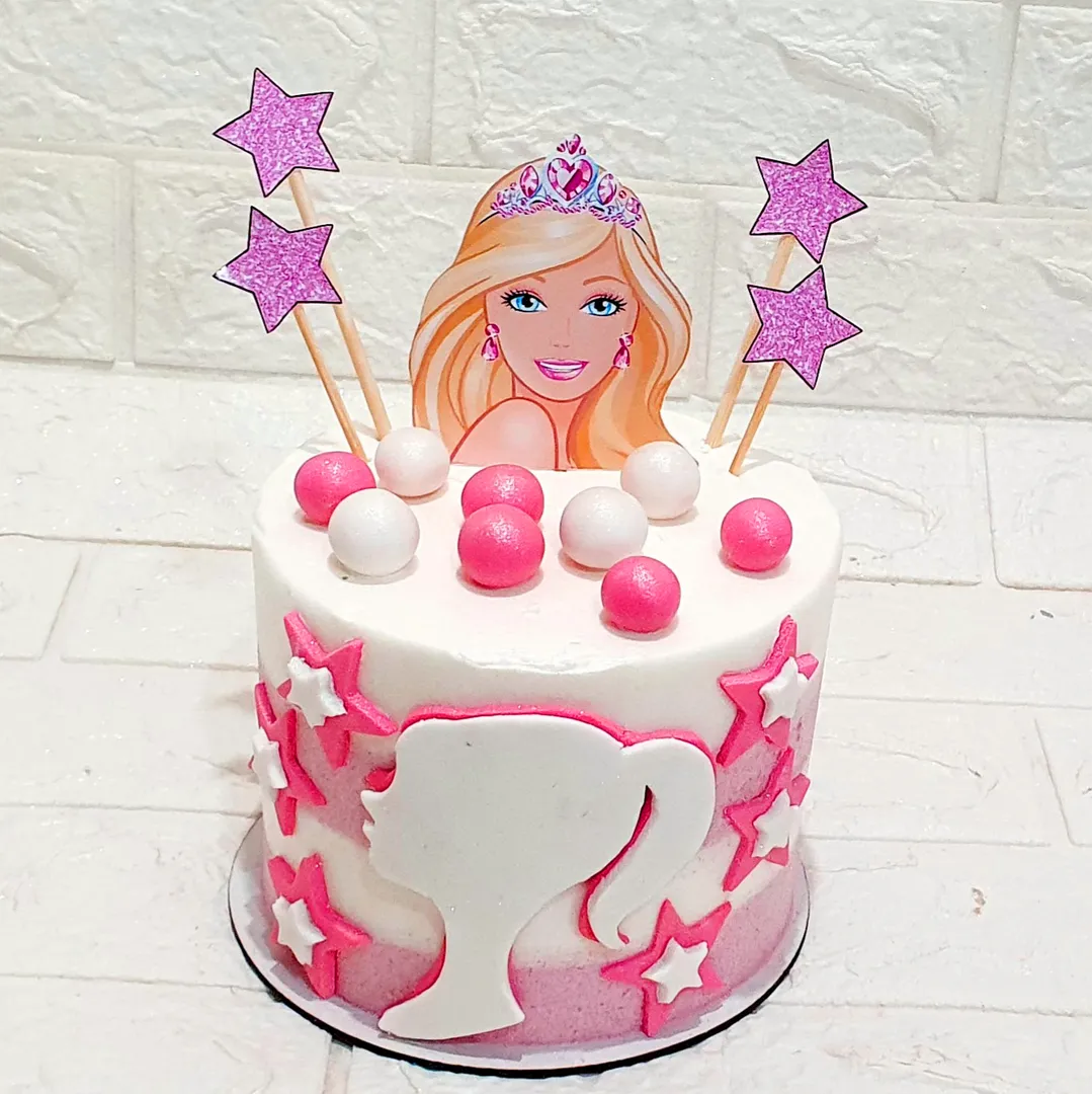 barbie cake 03