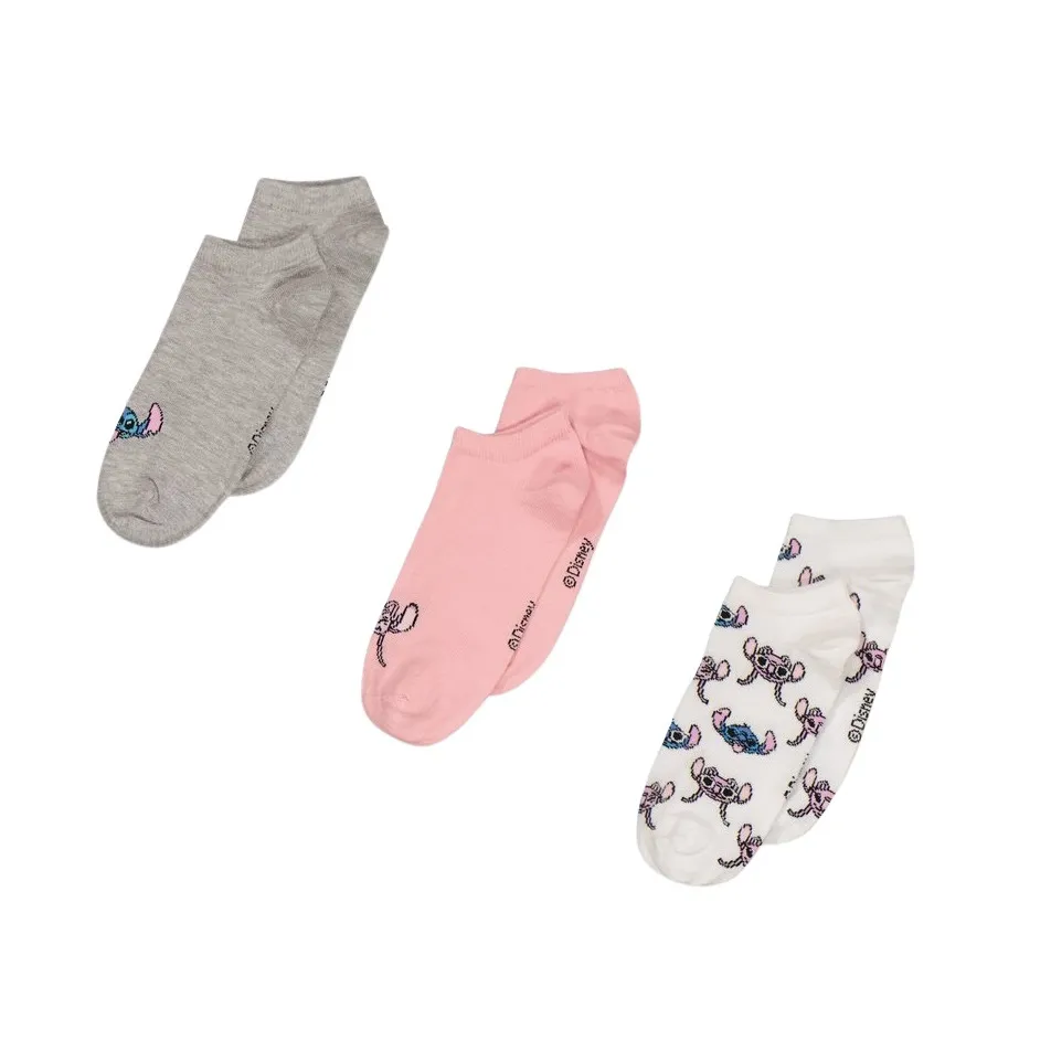 Stitch & Angel 3 Short Socks