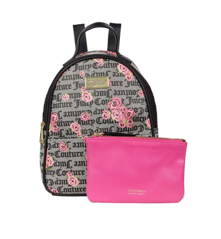 Juicy Couture Backpack With Pouch