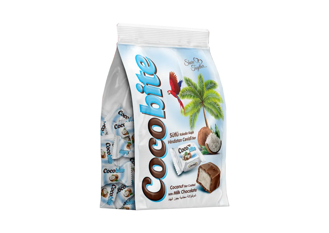 Coco Bite Mini Chocolate with Real Hazelnut Flakes Filling 1kg